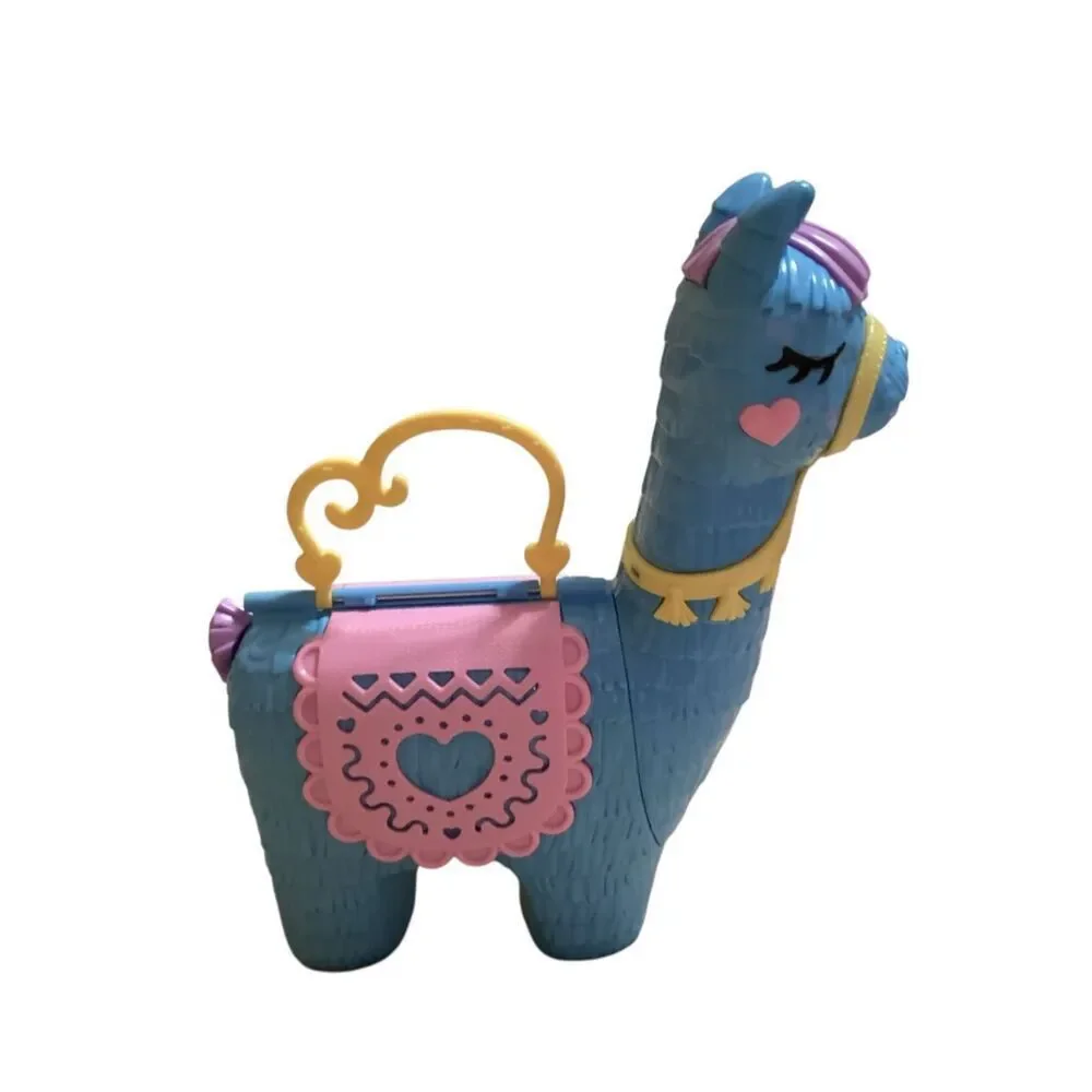 Set of 2 Polly Pocket 2-In-1 Travel Toy Playsets